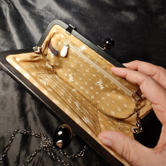 Stylish BRIGHTON Vera SECRET GARDEN Spring Butterfly Clutch Purse Bag Pouch EUC - Picture 8 of 13